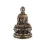 Buddha Statue, Earth Witness Mudra; 4" Bronze