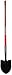 Tools & Hardware : SHOVEL ROUND POINT 9 X 11 1/2 BLADE
