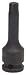 Westward 4LZA1 Impact Torx Bit Socket, 3/8 In Dr, T55