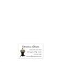 Corset Line & Black Leopard Moving Stationery