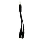 Electronics : ONLINE - NEW IPOD NANO 4GB HEADSET SPLITTER - BLACK
