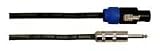 CBI 14-Gauge Speakon to 1/4 in. Male Speaker Cable (25 Foot)
