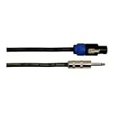 Buy CBI Speaker Cable 14 Gauge Speakon to 1 4 Inch - 10 Foot  by CBI
