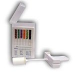 6-Drug Saliva Test for Marijuana, Opiates, Cocaine, Amphetamine, Methamphetamine and PCP - 1 kit