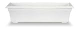 Planter, Countryside - 30 inch White