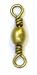 Sporting Goods : Barrel Swivels Brass Size10 8pcs - Eagle Claw Tackle 01011-010, Fishing Terminal Tackle
