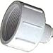 POLARIS WALL FITTING COUPLING, 1 1/2 NPTF X 3/4 NPTM - G-9