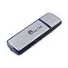 EasyDisk 128MB USB 2.0 flash drive pen memory stick disk - silver aluminium