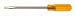 Xcelite S388 - 3/8 x 8 Regular Square Blade Screwdriver, Amber Handle