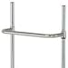 Quantum Storage Systems PH21 Push Handle for Mobile Wire Shelving Units, Chrome Finish, 21" Length