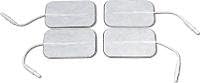 Bio Protech Usa, Inc. Dyrg5090Wc Protens White Cloth Carbon Electrode, 2quot; X 3.5quot; Rectangle,Bio Protech Usa, Inc. - Pack(Age) 4