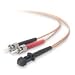Belkin - Patch Cable - Mt-rj Multi-mode (m) - St Multi-mode (m) - 10 Ft - Fiber Optic - 62.5 / 125 Micron - Orange