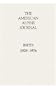 American Alpine Journal Index, 29-'76
