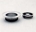 Brasstech 118/08A Antique Copper Solid Brass Disposal Flange and Stopper 118