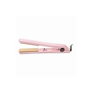 CHI 1” Breast Cancer Awareness Flat Iron with Bag by Farouk