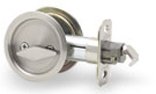 KWIKSET 33510 ROUND POCKET DOOR LOCK