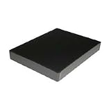 Print File Fine Art Hand-Made Leather Clamshell Porfolio Box, Black, 13-1/4 x 19-1/4 x 1-3/8.