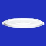 Huskee Storage Container Lid 20 Gallon White