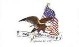 Nylon God Bless Flag 5' x 8'
