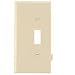 Cooper Wiring Snap-Tog Toggle End Plt Ivory STE1V