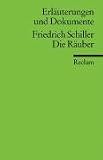 Die R&auml;uber - Erl&auml;uterungen und Dokumente -  (Lernmaterialien) - Christian Grawe, Friedrich von Schiller