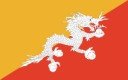 2 x 3 FT - BHUTAN FLAG - INDOOR-PARADE