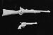 アンドレアミニチュアズ S4-A3 Sprinfield Carbine and colt army