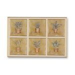 Lifestyle Collections Mats (set/4) - Herb Gallery