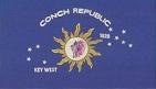 Polyester Conch Republic flag 2 ft. x 3 ft.