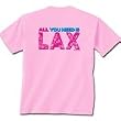 All You Need is Lax (Banner) Short Sleeve T-Shirt-Adult - Shirts