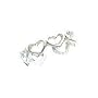 Toe Ring - Sterling Silver Cut-out Hearts Toe Ring