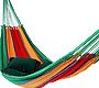 As seen in KLM's In Flight Magazine! Deluxe Mayan Hammock Multi Red-Green-Yellow-Blue Stripe