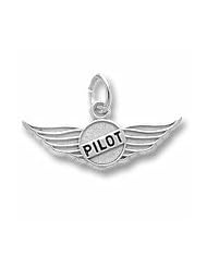 Pilots Wings Charm