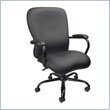 Boss Office Products Big Person Chair in Black Caressoft Plus Fabric (350 lb capacity)