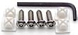 Cruiser Accessories 81230 Locking Fasteners, Domestic-Stainless