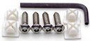 Cruiser Accessories 81230 Locking Fasteners, Domestic-Stainless