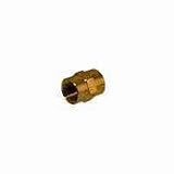 Anderson Metals #56103-04 1/4" Yellow Brass Coupling