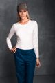 Cherokee Workwear Long Sleeve Tee T-Shirt with Spandex. Perfect Under Scrubs!