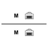 Targus - Phone cable - RJ-11 (M) - RJ-11 (M) - 6 m