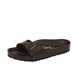Birkenstock Madrid Leather | Ladies Sandals Dark Brown Exquisite by Birkenstock