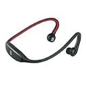 Bluetooth Headset, 5" x 5"2", Red/Black (MTRS9)