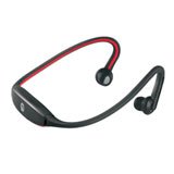 Bluetooth Headset, 5" x 5"2", Red/Black (MTRS9)