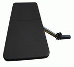The Sports Fan Tailgate Party Table 2 Trailor Hitch: Black
