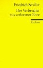 Der Verbrecher aus verlorener Ehre und andere Erz�hlungen