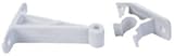 JR Products 10394PW Polar White C-Clip Style Door Holder