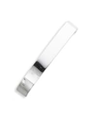 Sterling Silver Cuff Bangle Bracelet 9.75mm