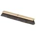 Carlisle 364341803 Hardwood Block Fine Floor Sweep, Pure Horsehair Bristles, 2.88" Bristle Trim, 18" Length, Black