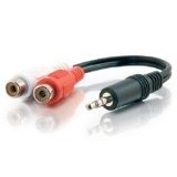Cables To Go 3.5MM Stereo Male To 2 Rca Female Y Cableby Cables Unlimited