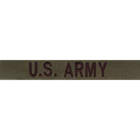 U.S.�ARMY Branch�Tapes OD (Olive Drab)