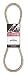 Industrial Grade 2LGP5 Agricultural V-Belt, L 42 In